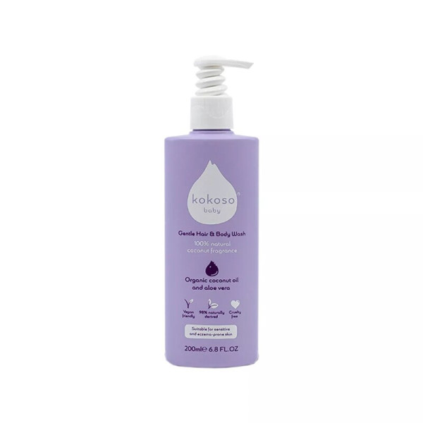 Kokoso Hair & Body Baby Wash