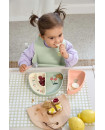 Lässig Silicone Suction Dish Set - Happy Fruits Cherry 