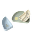Lässig Silicone Suction Dish Set - Happy Fruits Lemon