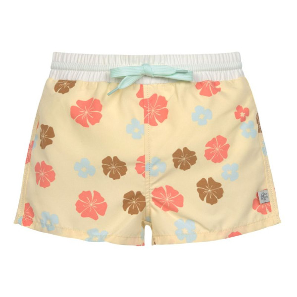 Lässig Boardie Shorts - Flowers Vanilla