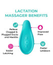 Lavie Lactation Massager - Teal