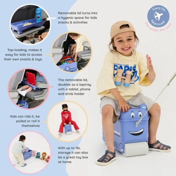 Little Rolla Ride-On Suitcase Race Car