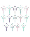 Lulujo Baby First Year Blanket and Card Set - Something Magical