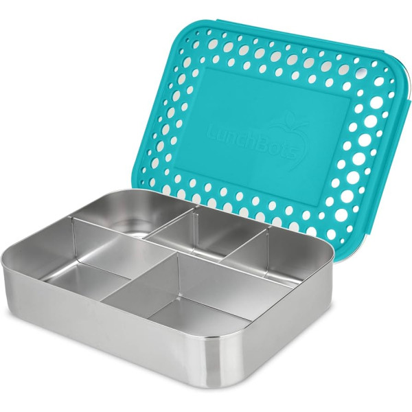 Lunchbots Stainless Steel Food Container |Large Cinco