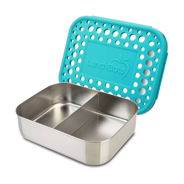 Lunchbots Stainless Steel Food Container|Medium Duo