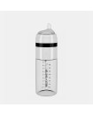 Milk+Water Glass  Bottle Fast Flow (6M+) 9oz Arctic White