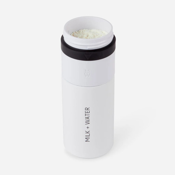Milk+Water Insulated  Bottle Medium Flow (3M+) 9oz Arctic White