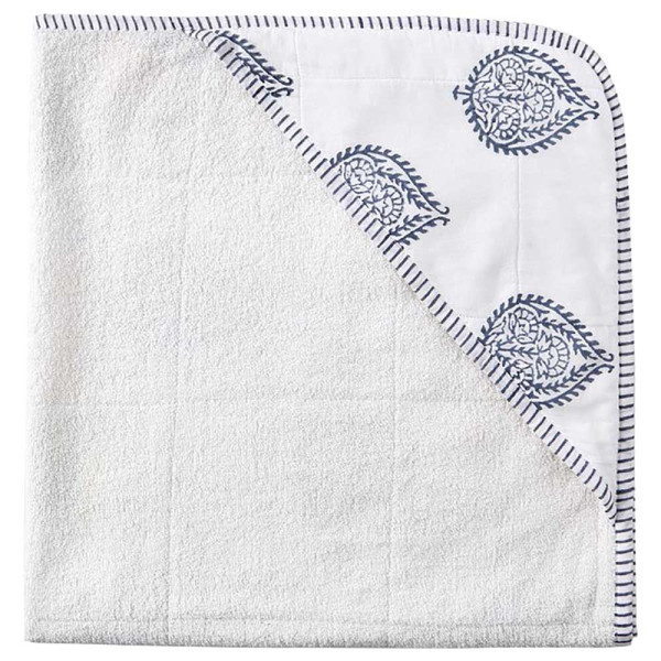 Malabar Baby Blocked Printed Hooded Towel