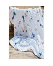 Malabar Baby Organic Swaddle Hamsa