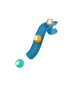 Matchstick Monkey Bathtime Slide Set 