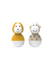 Matchstick Monkey Bathtime Wobbler - Lion/Giraffe