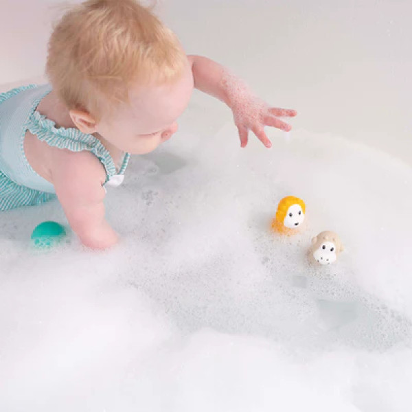 Matchstick Monkey Bathtime Wobbler - Lion/Giraffe