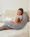 Momcozy F Shape Adjustable Maternity Pillow