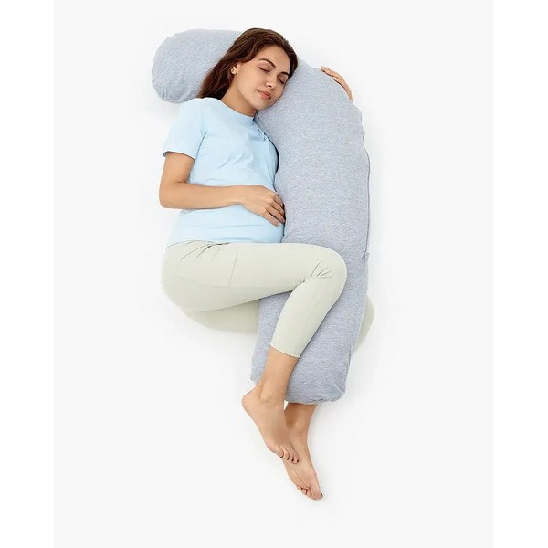 Momcozy J Shape Maternity Body Pillow