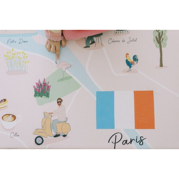 Milk It Baby Reversible Play Mat|Paris