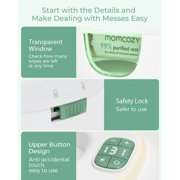 Momcozy Max Wipes Warmer WW02
