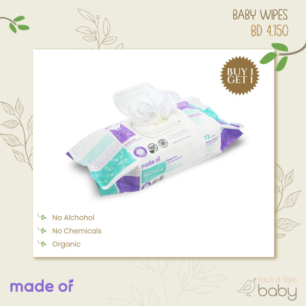 Made Of Organic Baby Wipes