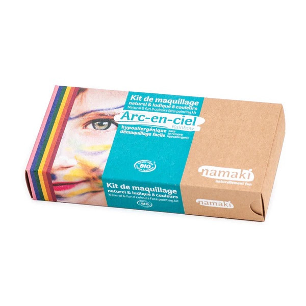 Namaki Rainbow 8-Color Face Painting Kit