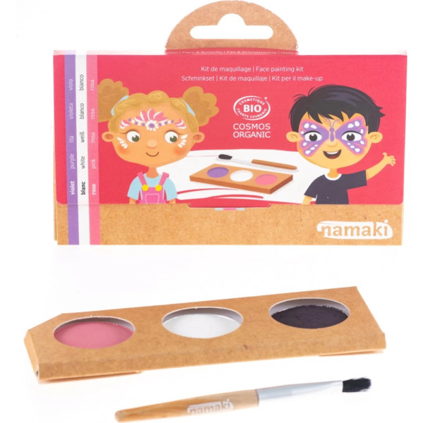Namaki Fairy & Butterfly 3-Color Face Painting KIt