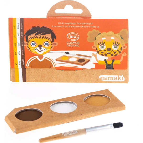 Namaki Lion & Girafe 3-Color Face Painting Kit