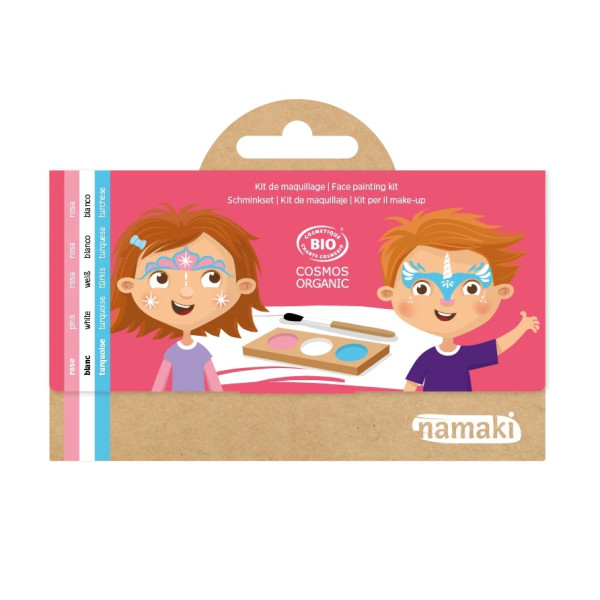 Namaki Princess & Unicorn 3-Color Face Painting Kit