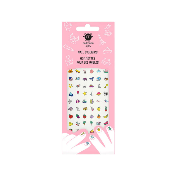 Nailmatic Kids Nail Stickers - Happy Nails
