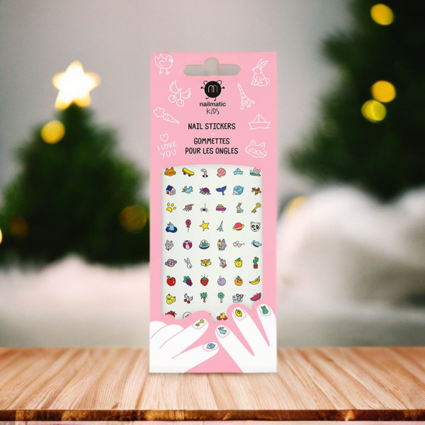 Nailmatic Kids Nail Stickers - Happy Nails