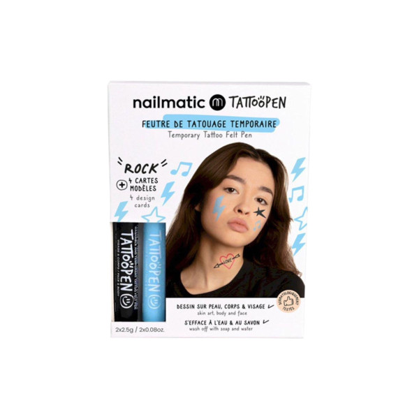 Nailmatic Kids TattooPen Set - Rock