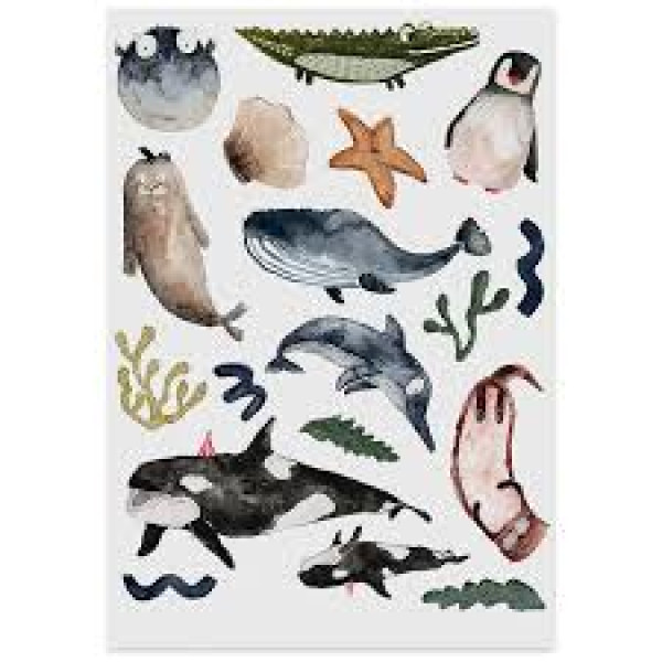 Nuuk Kids Organic Vegan Tattoos |I Can Swim