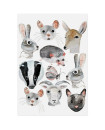 Nuuk Kids Organic Vegan Tattoos |Animal Friends