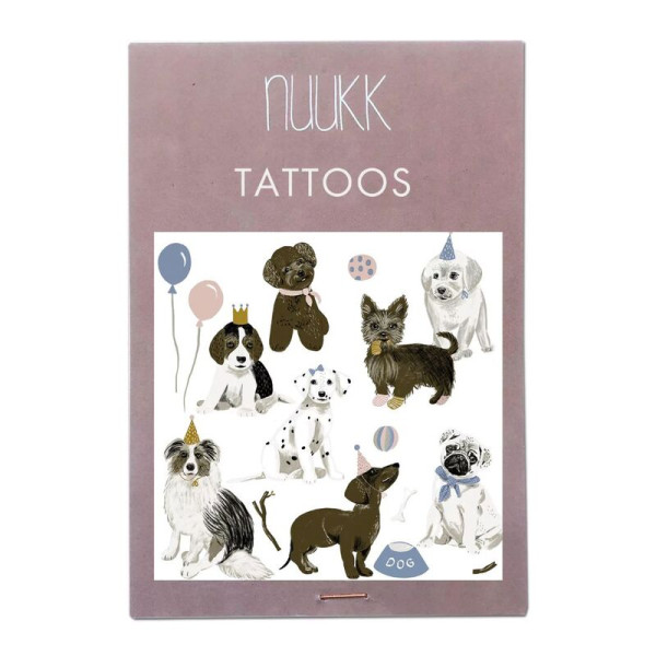 Nuuk Kids Organic Vegan Tattoos |Dogs