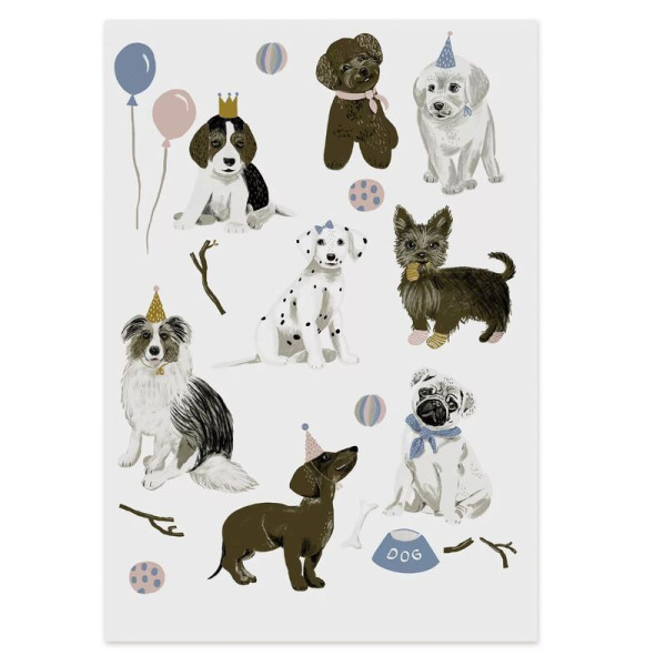 Nuuk Kids Organic Vegan Tattoos |Dogs