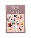 Nuuk Kids Organic Vegan Tattoos |Space Lovers