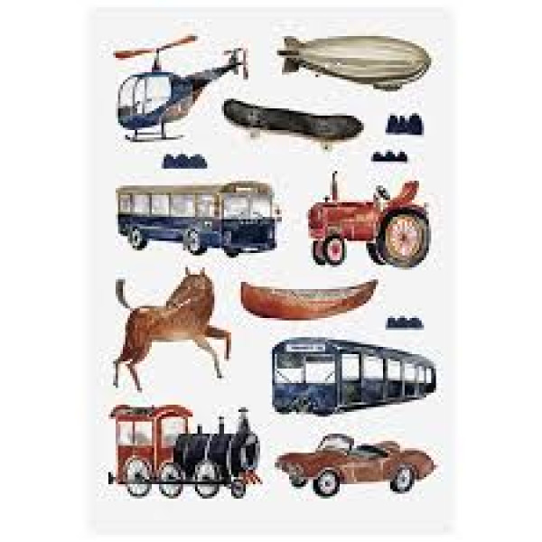 Nuuk Kids Organic Vegan Tattoos |Transport