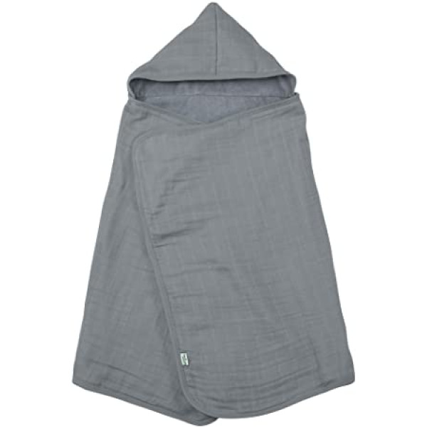 Green Sprout Muslin Hooded Towel