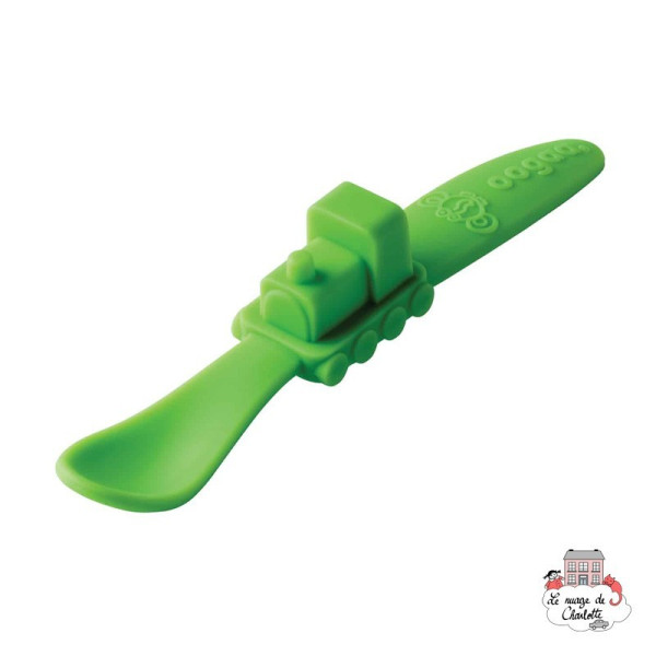 Oogaa Silicone Baby Spoon Train