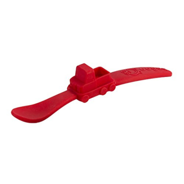 Oogaa Silicone Baby Spoon Train
