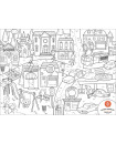 Prince Lionheart Color And Draw Reusable Playmat