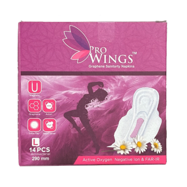 Pro Wings Sanitary Pad Napkins Large 14pcs