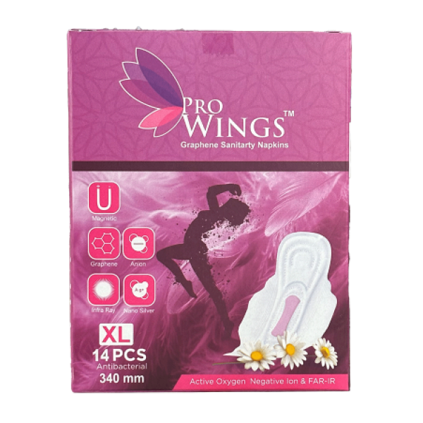 Pro Wings Sanitary Pad Napkins XL 14pcs