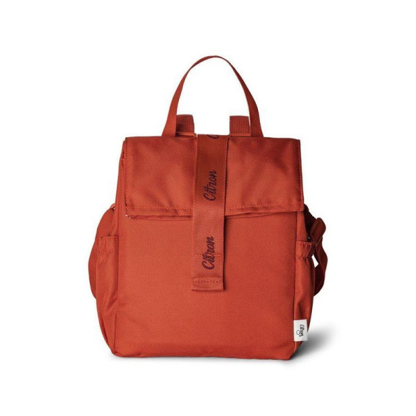 Citron Insulated Rollup Lunchbag - Brick