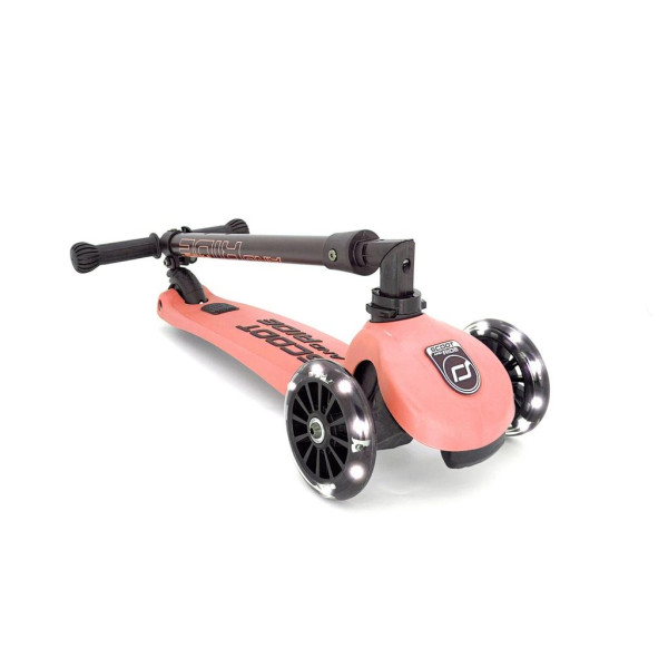Scoot & Ride Highwaykick 3 LED|Peach