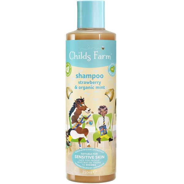 Childs Farm Shampoo 250ml - Strawberry & Organic Mint