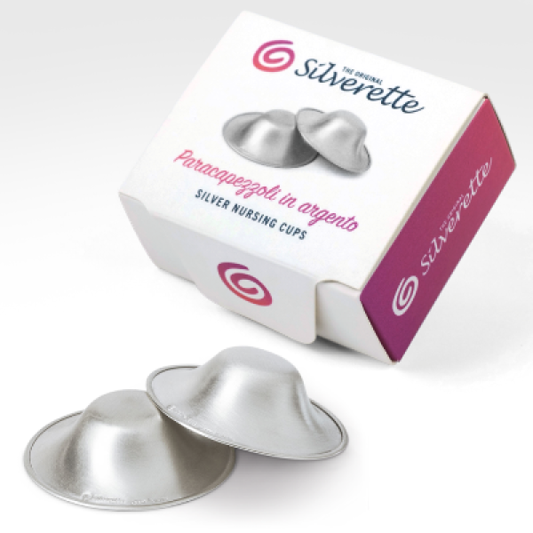 Silverette Silver Nursing Cups Regular