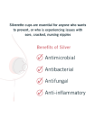 Silverette Silver Nursing Cups Regular