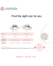 Silverette Silver Nursing Cups Regular