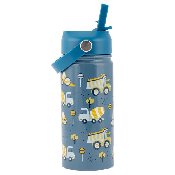 Stephen Joseph Insulated 14oz StainlessBottle w/ Handle 
