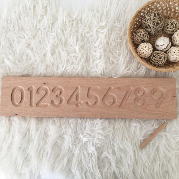The Little Coach Number Tracing Board