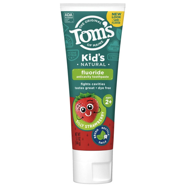 Tom's of Maine Children's Toothpaste Silly Strawberry 