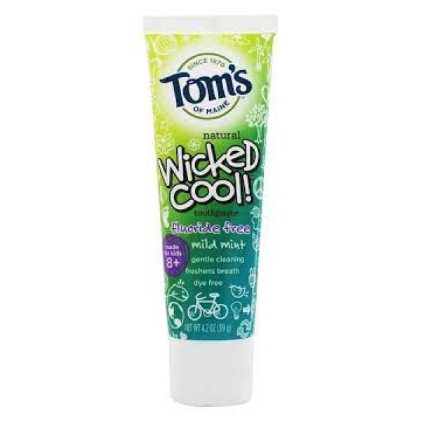 Tom's of Maine Wicked Cool Toothpaste Mild Mint